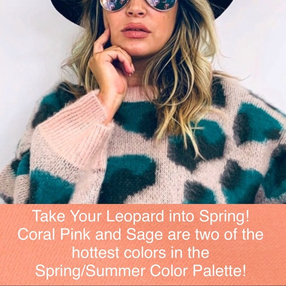 Snow Leopard Sweater - Picture 2 of 5